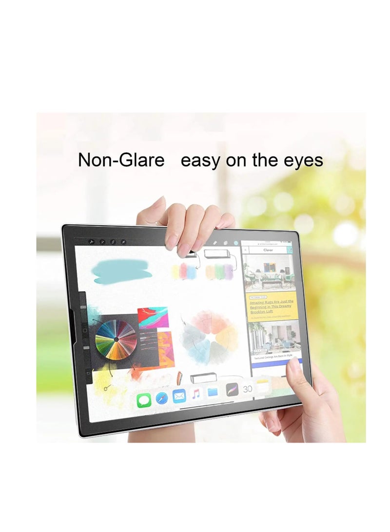 1Pack PET Matte Paperfeel Screen Protector for Xiaomi Pad 6s Pro 12.4 , Paper Gloss Anti-Glare Matte Screen Protectors, Drawing, Writing with The Stylus Pen Like on Paper - Image 5